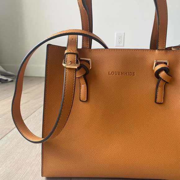 Vegan Leather Louenhide Bag with cross body option - Picture 2 of 14